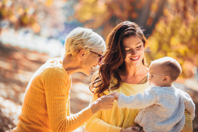 Family enjoying autumn together, creating lasting memories